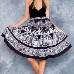 Blackmilk All Greek to Me Pocket Midi Skirt
